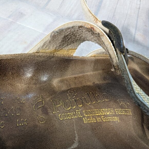 Papillio by Birkenstock Women's Toe Loop Mosaic Floral Sandals Size 6 - Picture 7 of 7